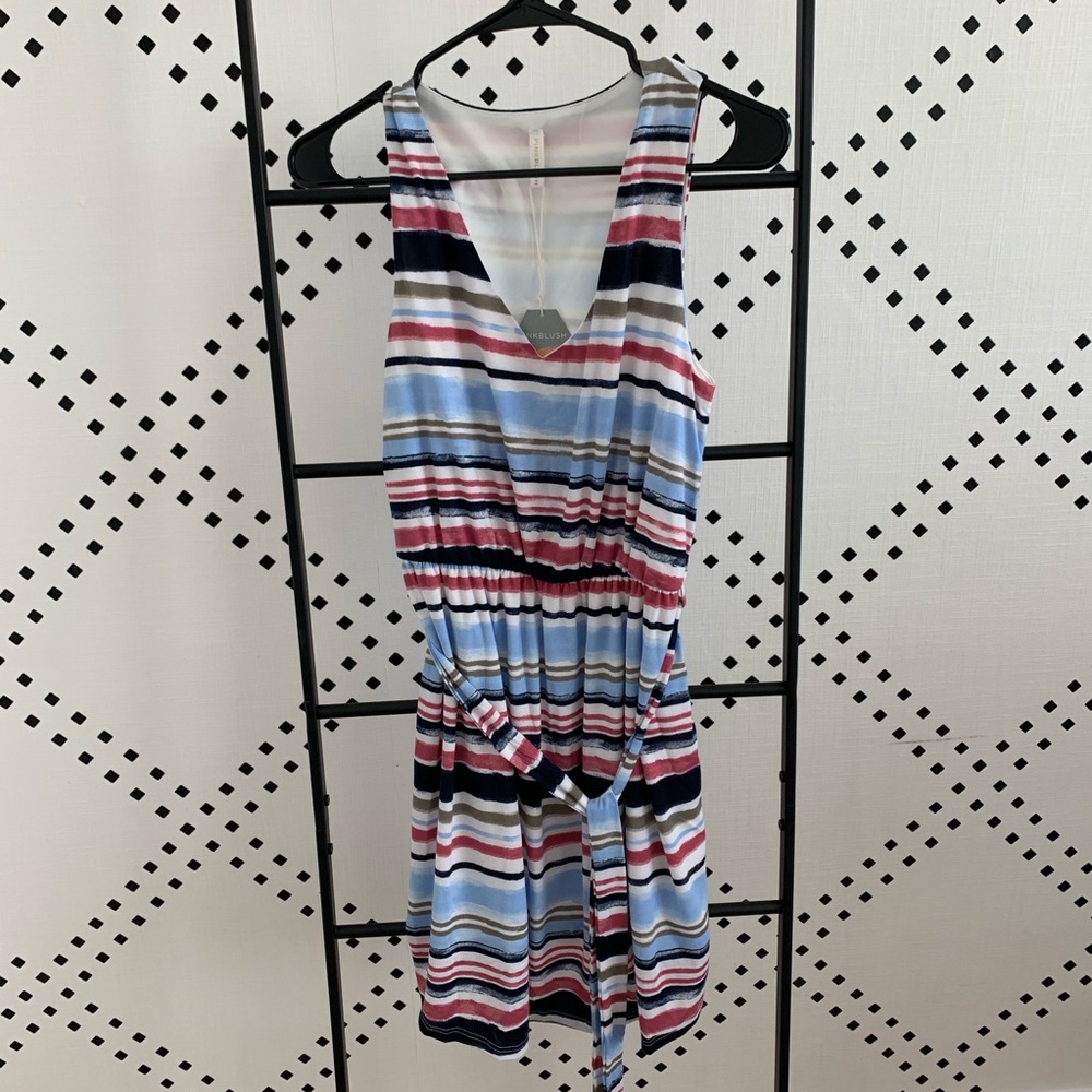 Striped Midi Dress